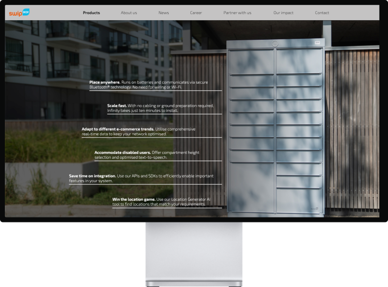 Swipbox Product Desktop